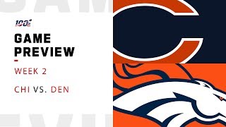 Chicago Bears vs. Denver Broncos Week 2 NFL Game Preview