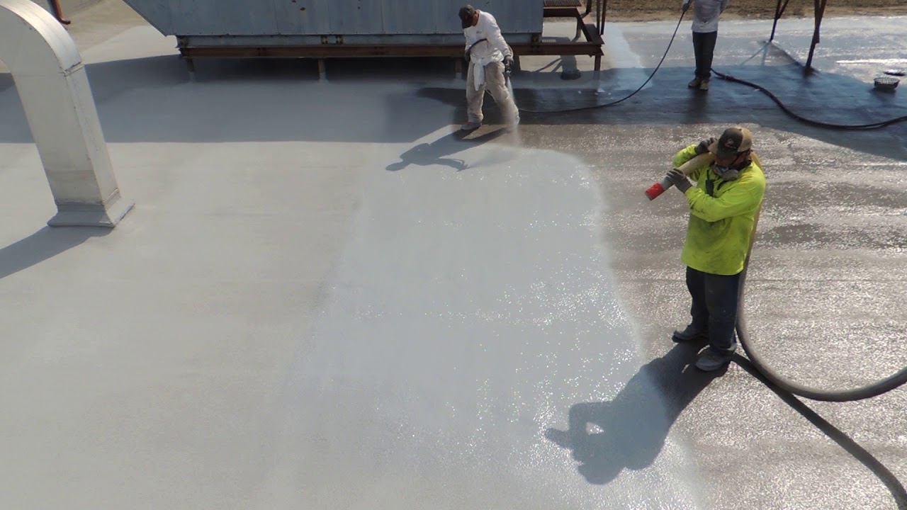 Roof Coating and Granules YouTube