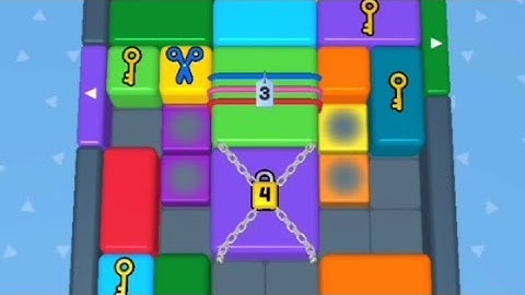 Block Escape 3D Level 122-123-124 Walkthrough Gameplay Android,iOS 