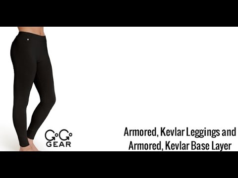 GOGO GEAR NEW ARMORED KEVLAR LEGGINGS DEMO 