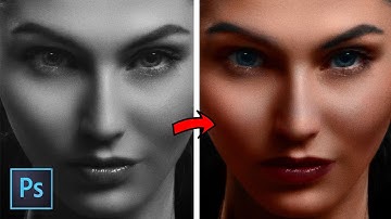 Colorize Black and White I Photoshop Tutorial I Mr Design 1995