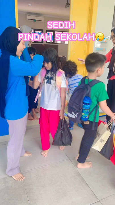 DISTA NANGIS SEMUA NANGIS PINDAH SEKOLAH🥲!! #shortviral #viralvideo #trending