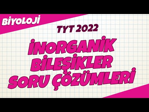 Video: İnorganik Maddeler: örnekler Ve özellikler