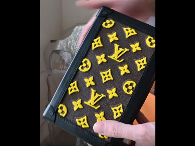 Unboxing Virgil Louis Vuitton Monogram Tuffetage Vertical Trunk