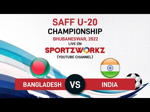 🔴 Live Match 3 : SAFF U20 Championship || Bangladesh vs India  || Sportzworkz