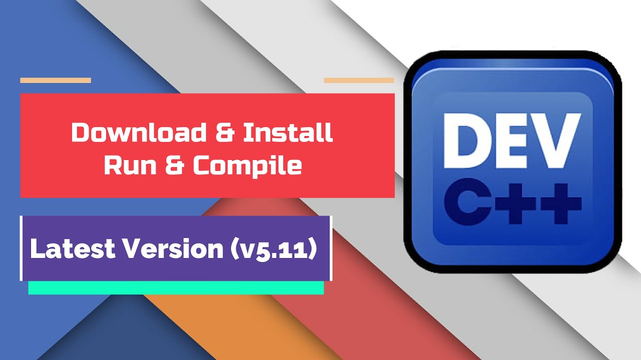 How to download & install Dev C++ latest version. - YouTube