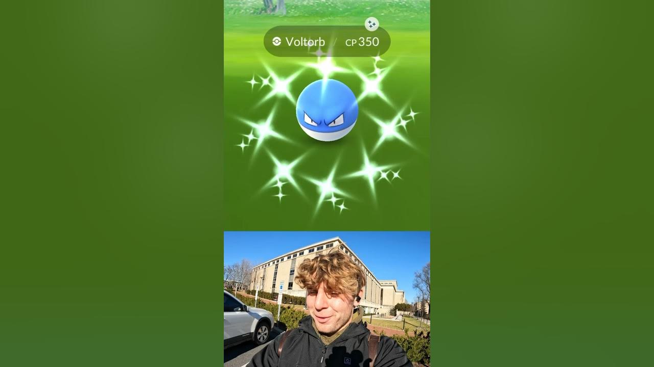 I caught shiny Voltorb today at nyc go fest ✨🥳#fypシ゚viral #twitchget