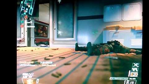 Black ops 2 CTF gameplay on Hijacked