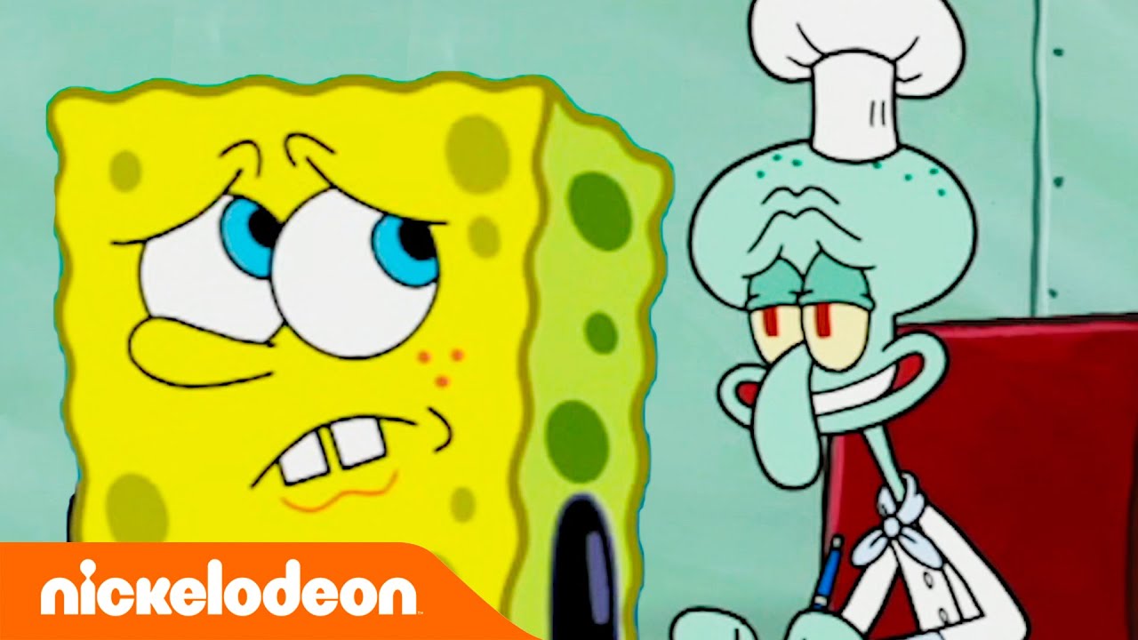 SpongeBob | Squiddi il cuoco | Nickelodeon Italia