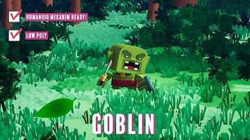www.Meshtint.com | Goblin Toon Humanoid Series | Unity Game Engine