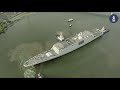 Naval Group met à flot la frégate Lorraine, dernière FREMM pour la Marine Nationale