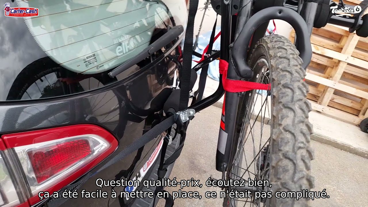 Porte-vélo à sangles - Avis client de Jonathan - YouTube