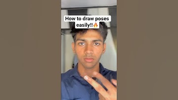 How to draw any pose in 15 secs!!🔥 #shorts