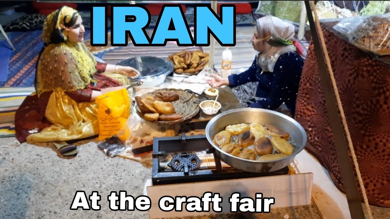 IRAN: Handicrafts and traditional Iranian food exhibition A fascinating journey into Iranian life