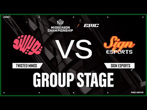 Twisted Minds vs. Sign Esports | OWCS MSC at EWC 25 - Day 1 - Group Stage