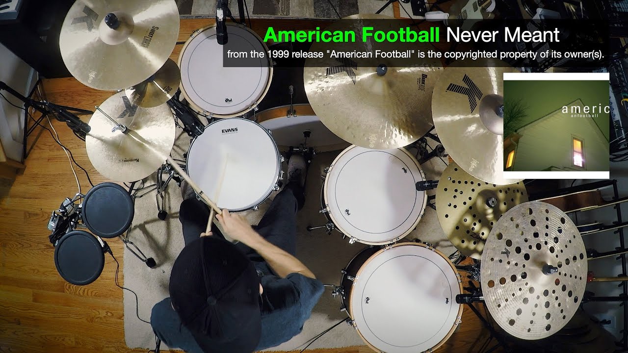 American Football - Never Meant [DRUM COVER] - YouTube