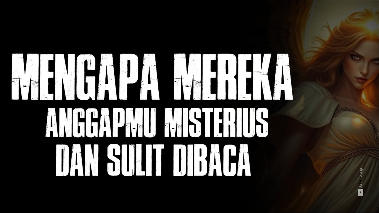 Jiwa Terpilih ✨Ini alasan kenapa Mereka anggapmu Misterius dan Sulit Dibaca