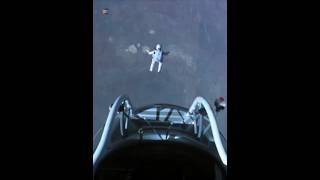 How This Man Jump From Space |??| shorts