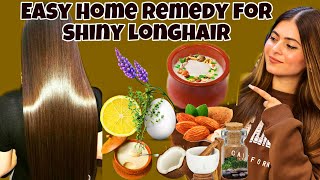 Sabse easy Homemade Hair Mask for Longhair | Get shiny, silky, soft hair in 1 Day