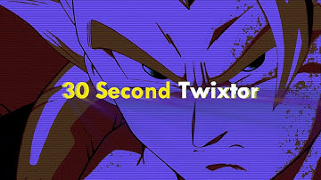 AMV Twixtor Tutorial [ After Effects ]