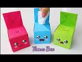 Easy Origami Tissue Box || DIY MINI PAPER TISSUE BOX || How to make an Origami Tissue Paper Box