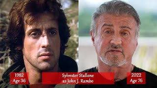 First Blood - The Cast from 1982 to 2022 - Than and now (Rambo) - Updated