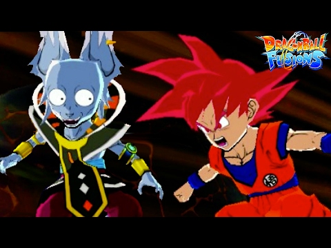 TRUE SUPER SAIYAN GOD RAGE! Recruiting SSG Goku | Dragon Ball Fusions 3DS