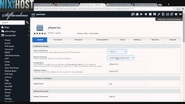Installing PHPWCMS with Softaculous in cPanel