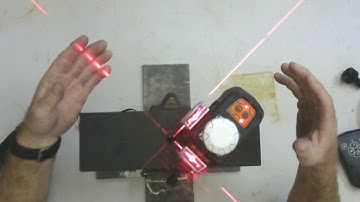 Site Setup with Auto Tracking Lasers Level demonstrate how to use laser level for easy site square.