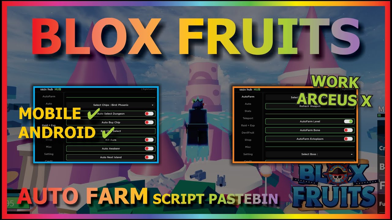 Blox Fruits [Kill Aura/Auto Farm/Auto Raid] Scripts