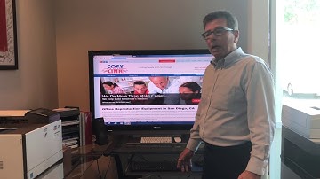 Finding your IP Address on a Sharp Multi Function Printer