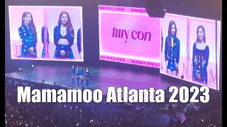 Mamamoo Atlanta MYCON USA Tour State Farm Arena - Part 7 kpop