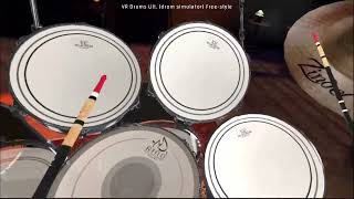 VR Drums Ultimate Streamer (Gameplay Demo) screenshot 5