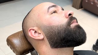 Learn to make a square beard gradient | step by step
