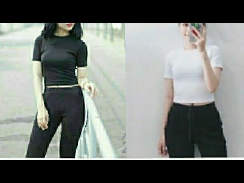 Hướng dẫn cắt áo croptop nữ/ Áo tập gym