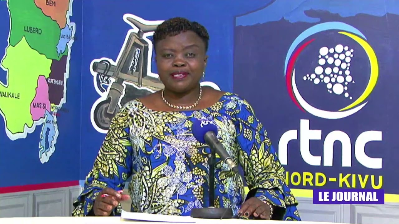 La grande édition du journal télé 📺 de la rtnc Goma de ce mercredi 16j juillet 2025