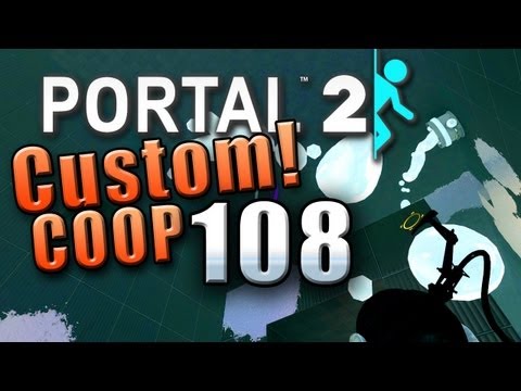 Let's Co-Op Portal 2 Custom #108 [Ger] - Gel house 1 Coop