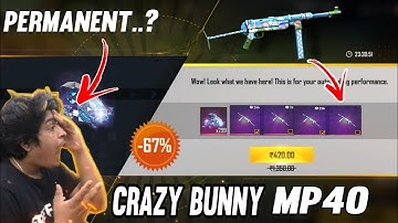 I Got Crazy Bunny Mp40 😍 Permanent..? 🤔  Garena - Free Fire para SAMSUNG A3,A5,A6,A7,J2,J5,J7,S5,S6