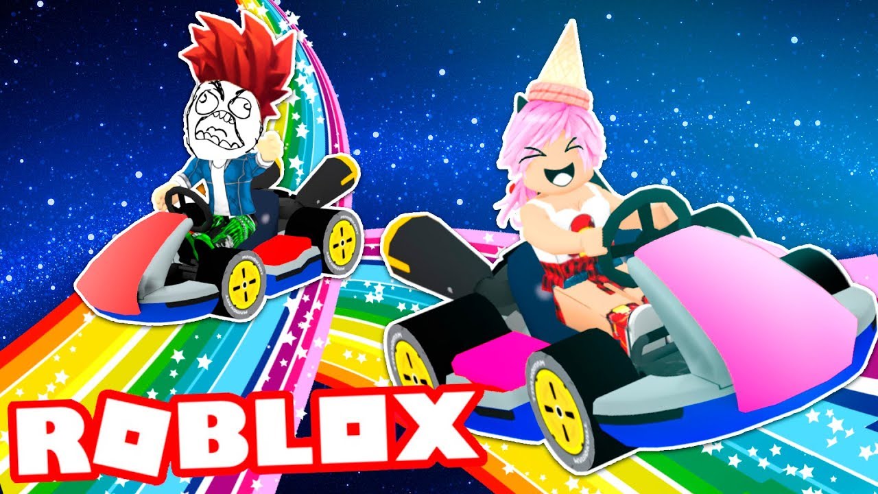 MARIO KART en ROBLOX Meepcity Racing Español