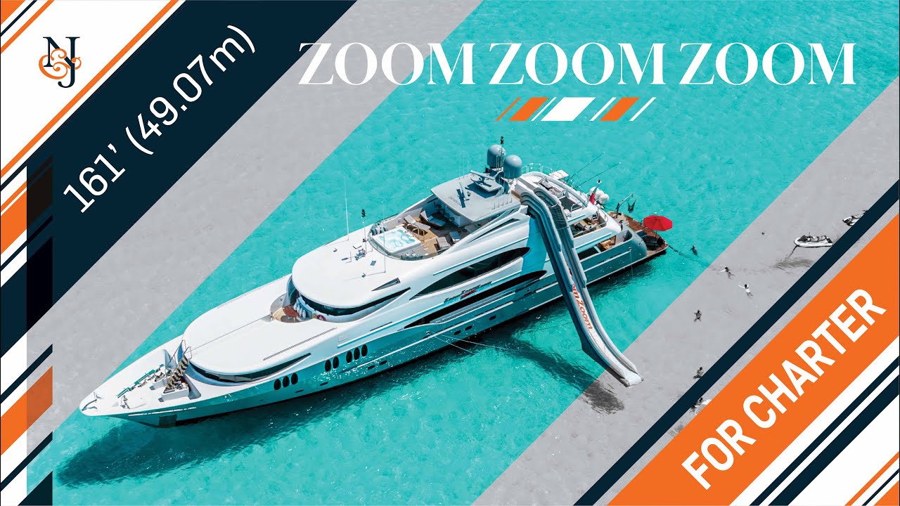 M/Y ZOOM ZOOM ZOOM Yacht for Charter 161' (49.07m) timeless Trinity
