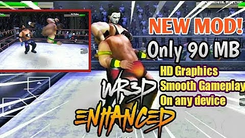 New Mod! Wr3d Enhanced | Wr3d HD Graphics | Wwe 2k19 | Best Mod Best Controls By 8XNation