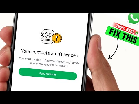 WhatsApp-এ আপনার পরিচিতি সিঙ্ক করার সমস্যা | আপনার পরিচিতি সিঙ্ক করা হয়নি সমস্যার সমাধান
