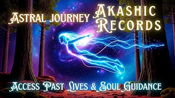 Astral Projection to the Akashic Records🌟 Unlock Past Lives & 🎼 Soul Memories (Past Life Regression)