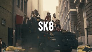 JID - Sk8 (feat. Ciara & EARTHGANG) [Clean - Lyrics]