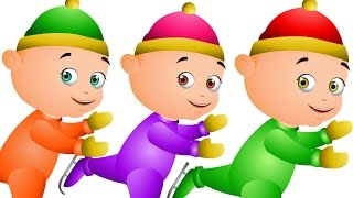 Five Little Babies Skating In Ice Nursery Rhymes Collection Jamjammies Kids Songs