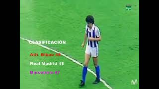 Ath. Bilbao 2 1 Real Sociedad - Final Liga 1983-84 (Full Match) - Edición Estadio Legendario