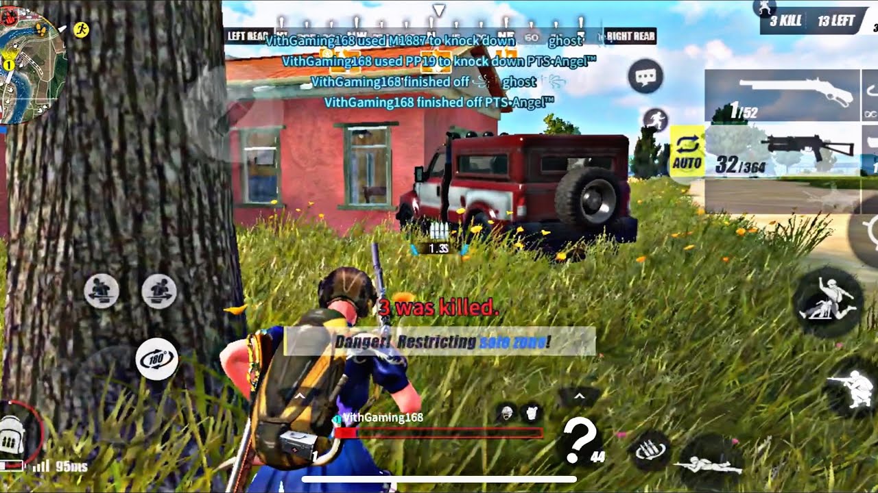 ROS MOBILE: destroying team🔥/By Vith Gaming🔥