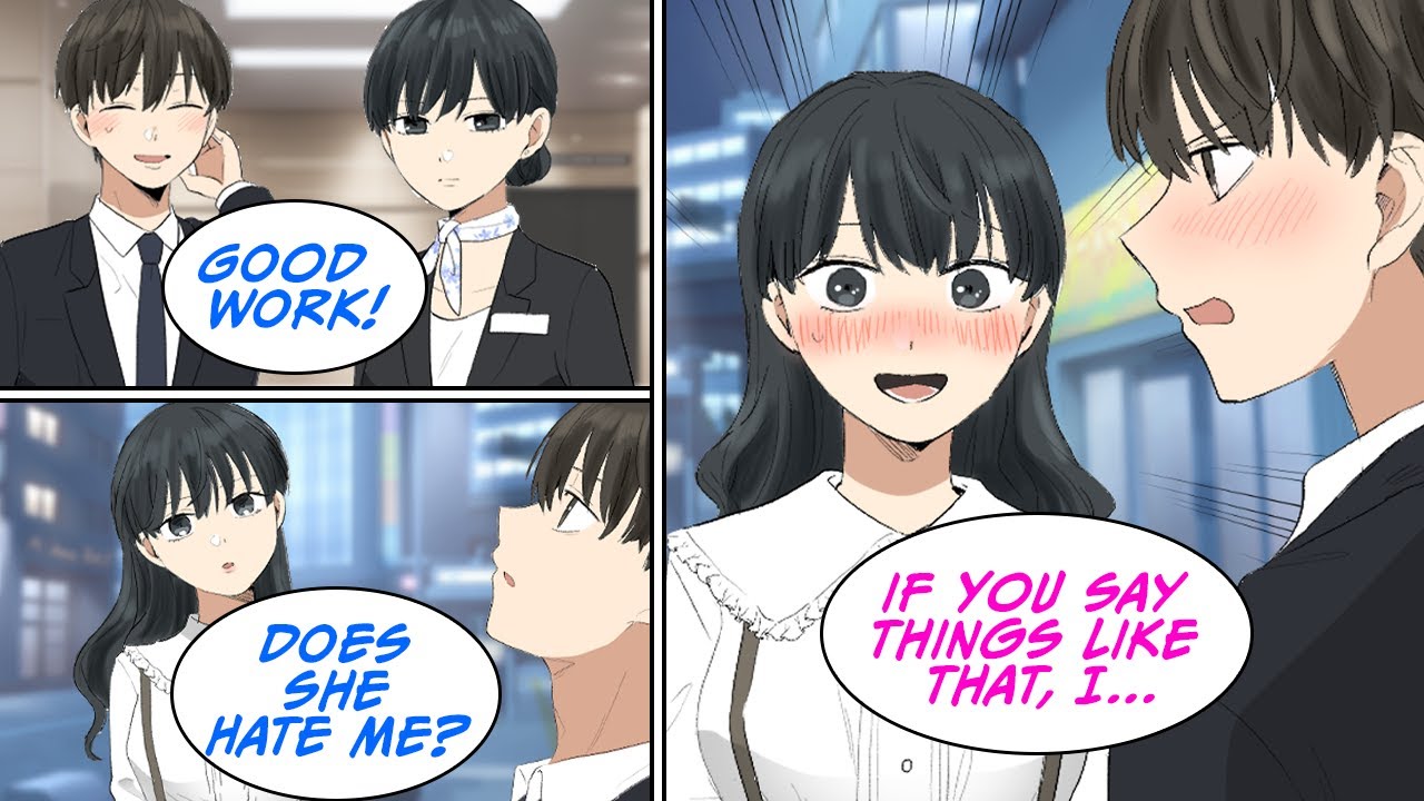 [RomCom] The cool beauty receptionist I've been secretly admiring [Manga Dub]