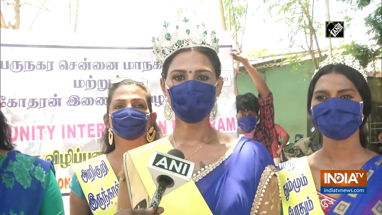 Transgender community conducts awareness campaign against COVID-19 in slum areas