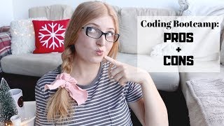 PROS + CONS of a Coding Bootcamp!